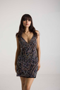 Embellished Bodycon Mini Dress