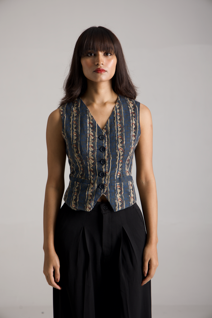 Waistcoat (Cotton Printed) (M)